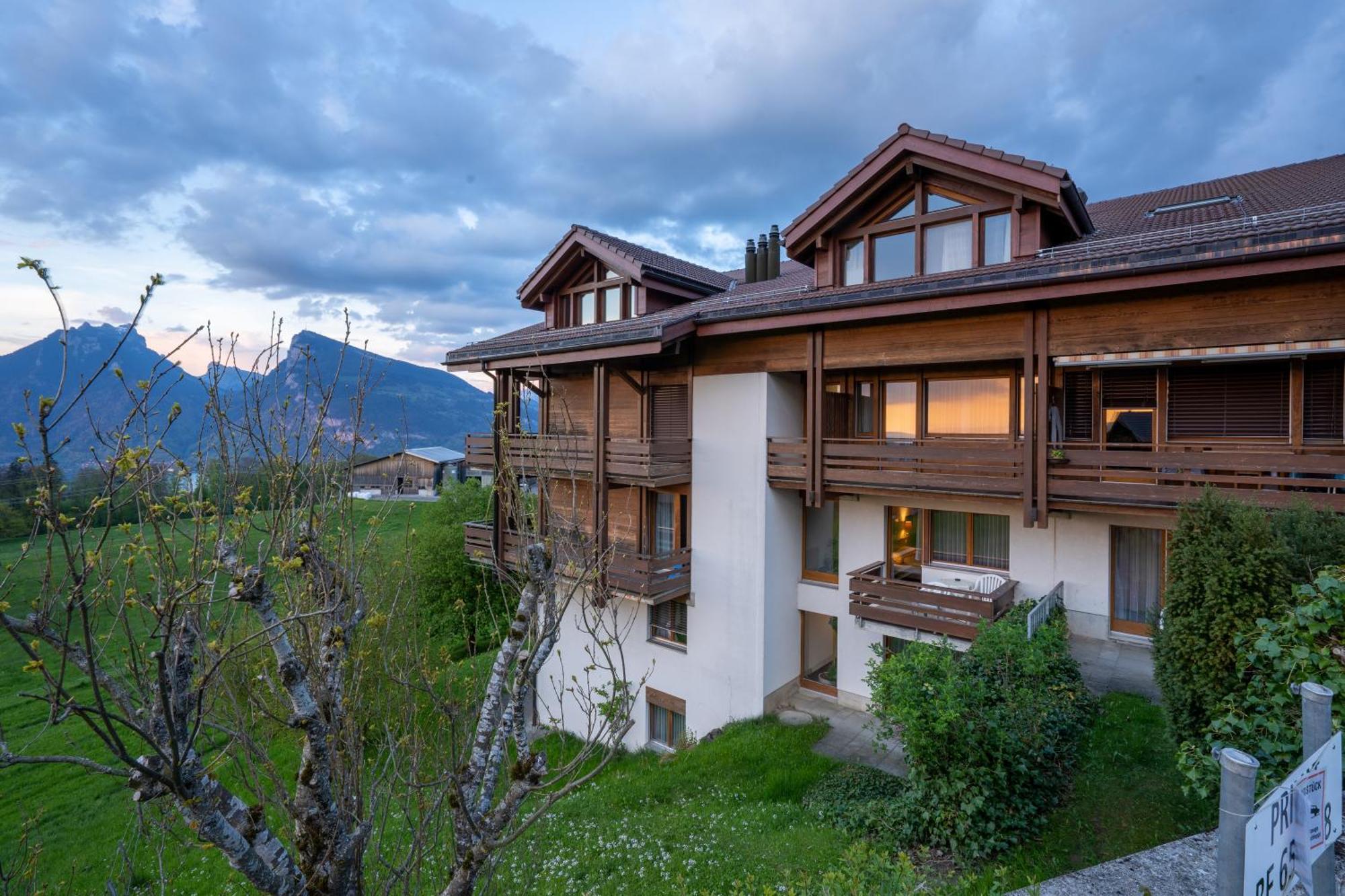 Hotel Aeschipark Aeschi Bei Spiez Dış mekan fotoğraf